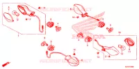 CLIGNOTANT pour Honda CTX 700 N ABS de 2014