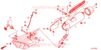 SILENCIEUX D'ECHAPPEMENT pour Honda CTX 700 N DUAL CLUTCH de 2014