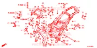 CADRE pour Honda CTX 700 N de 2014