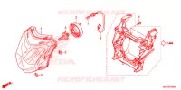 PHARE pour Honda CTX 700 N de 2014