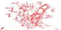 CADRE pour Honda CTX 700 N de 2014