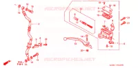 MAITRE CYLINDRE DE FREIN AVANT pour Honda FS 125 SONIC de 2008