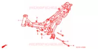 CADRE pour Honda FS 125 SONIC C de 2003