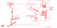 MAITRE CYLINDRE DE FREIN AVANT pour Honda FS 125 SONIC C de 2003
