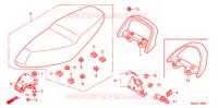SELLE pour Honda FS 125 SONIC C de 2003