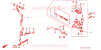 MAITRE CYLINDRE DE FREIN AVANT pour Honda FS 125 SONIC C de 2004