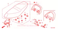 SELLE pour Honda FS 125 SONIC C de 2004