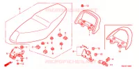 SELLE pour Honda FS 125 SONIC C de 2005