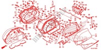 SACOCHE pour Honda F6B 1800 BAGGER de 2013