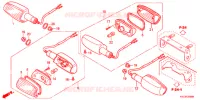 CLIGNOTANT pour Honda STORM 125 DISCO DELANTERO de 2008