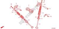 ARBRE A CAMES   SOUPAPE (GLH1251SH/2SH/3SH) pour Honda STORM 125 DISCO DELANTERO de 2012