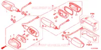CLIGNOTANT pour Honda STORM 125 DISCO DELANTERO de 2010
