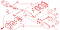 CLIGNOTANT pour Honda STORM 125 DISCO DELANTERO 2AG de 2012
