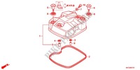 COUVRE CULASSE (GLH125SH) pour Honda STORM 125 DISCO DELANTERO 2AG de 2012