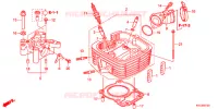 CULASSE (GLH125SH) pour Honda STORM 125 DISCO DELANTERO de 2012