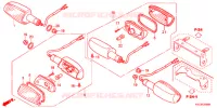 CLIGNOTANT pour Honda CB 125 E de 2012