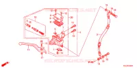 MAITRE CYLINDRE DE FREIN AVANT pour Honda CB 125 E de 2012