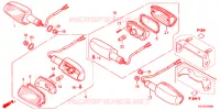 CLIGNOTANT pour Honda STORM 125 DISCO DELANTERO 4AG de 2012