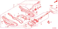 FEU ARRIERE pour Honda STORM 125 TAMBOR DELANTERO AG de 2012
