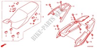 SELLE   CARENAGE ARRIERE (GLH125SH) pour Honda STORM 125 TAMBOR DELANTERO AG de 2012