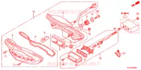 FEU ARRIERE pour Honda STORM 125 FRONT BRAKE DISK de 2013