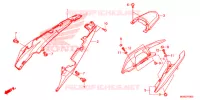 COUVERCLES LATERAUX pour Honda NC 700 35KW de 2013