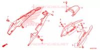 COUVERCLES LATERAUX pour Honda NC 700 35KW de 2013