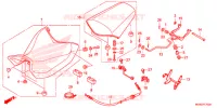 SELLE pour Honda NC 700 de 2013