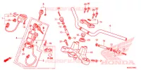 GUIDON   TE DE FOURCHE pour Honda NC 700 de 2013