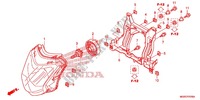 PHARE pour Honda INTEGRA 700 NOIR MAT de 2013