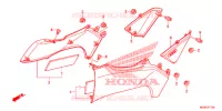 COUVERCLES LATERAUX pour Honda INTEGRA 700 de 2013