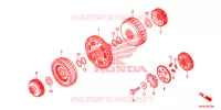 EMBRAYAGE pour Honda INTEGRA 700 de 2013