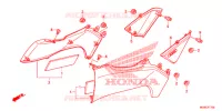 COUVERCLES LATERAUX pour Honda INTEGRA 700 de 2013