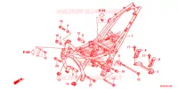 CADRE pour Honda INTEGRA 700 de 2013