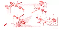 CLIGNOTANT pour Honda NC 700 ABS de 2013