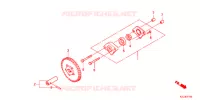 POMPE A HUILE pour Honda VISION 110 de 2012
