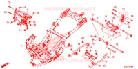 CADRE pour Honda FORZA 300 de 2013