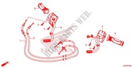 COMMODO   LEVIER   CABLE pour Honda FORZA 300 ABS de 2013