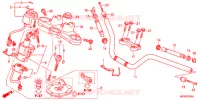 GUIDON   TE DE FOURCHE pour Honda DEAUVILLE 700 de 2011