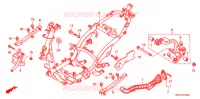 CADRE (SC1255,6,8) pour Honda SC 125 de 2007