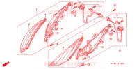 CLIGNOTANT AVANT (SC1255,6) pour Honda SC 125 de 2007
