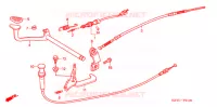 PEDALE DE FREIN (SC1255,6,8) pour Honda SC 125 de 2007