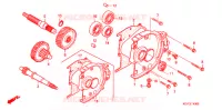 BOITE DE VITESSES (SC1255,6,8) pour Honda SC 125 de 2006