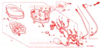 COMPTEUR DE VITESSE (SC1255,6,8) pour Honda SC 125 de 2006