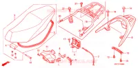SELLE (SC1255,6,8) pour Honda SC 125 de 2006