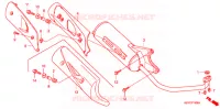 SILENCIEUX D'ECHAPPEMENT (SC1255,6,8) pour Honda SC 125 de 2006