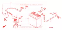 BATTERIE pour Honda ELITE 125 de 2014