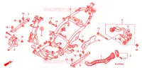 CADRE pour Honda ELITE 125 de 2014