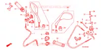 LEVIER DE GUIDON   CABLE   COMMODO pour Honda ELITE 125 de 2014
