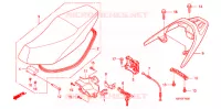 SELLE pour Honda ELITE 125 de 2014